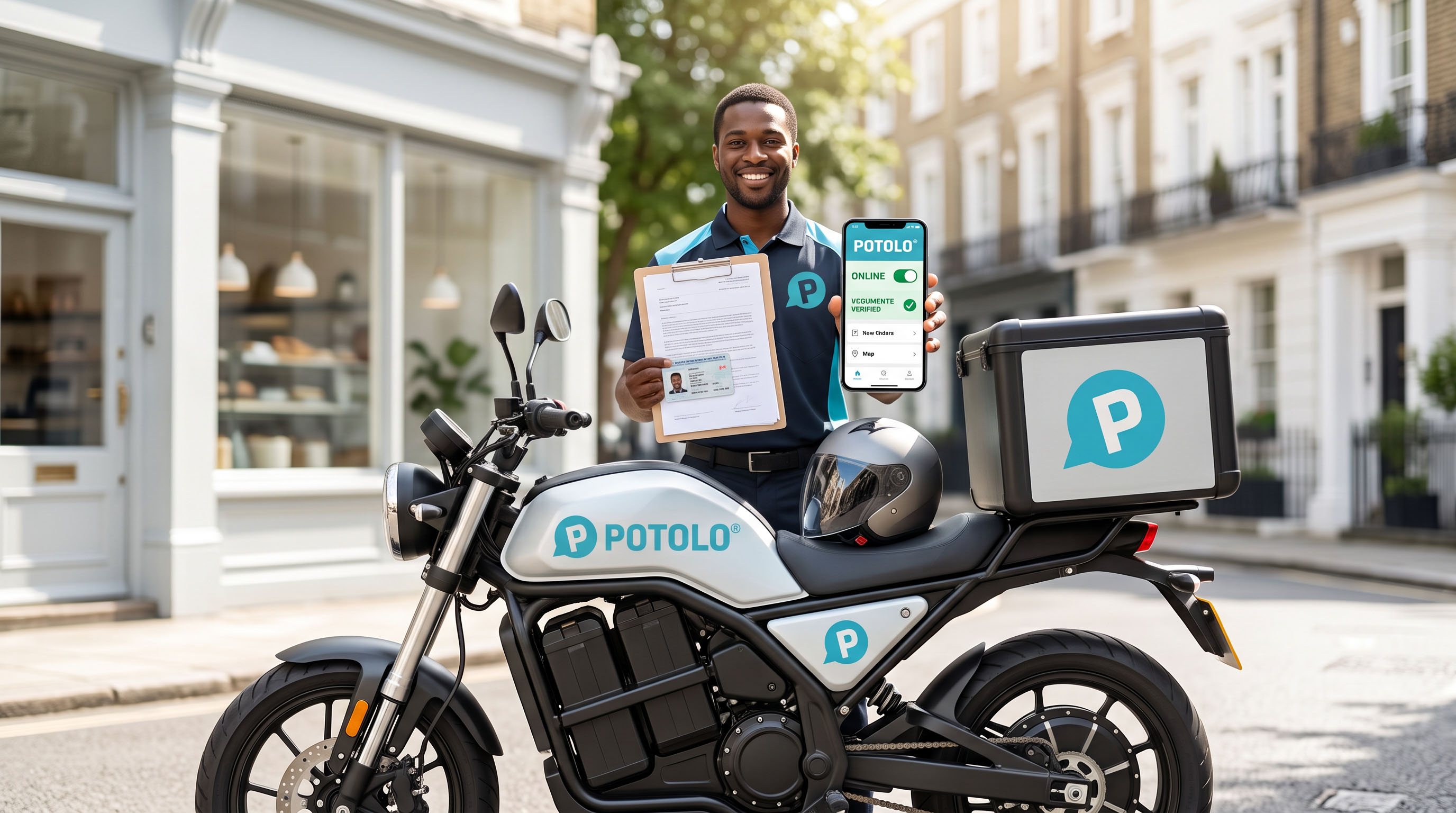 Getting on the road as a Potolo delivery partner